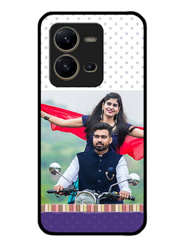 Custom Vivo V25 5G Custom Metal Phone CaseCute Family Design