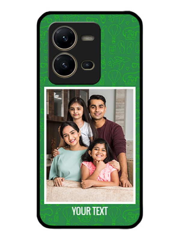 Custom Vivo V25 5G Custom Metal Phone CasePicture Upload Design