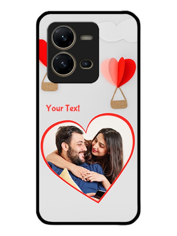 Custom Vivo V25 5G Custom Metal Phone CaseParachute Love Design