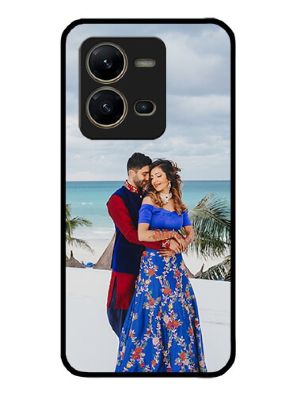 Custom Vivo V25 5G Custom Metal Phone CaseUpload Full Picture Design