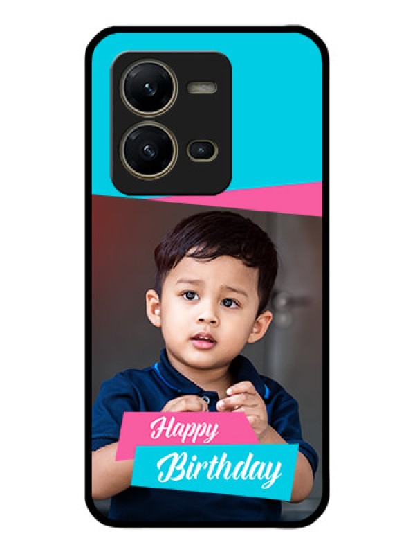 Custom Vivo V25 5G Custom Metal Phone CaseImage Holder With 2 Color Design