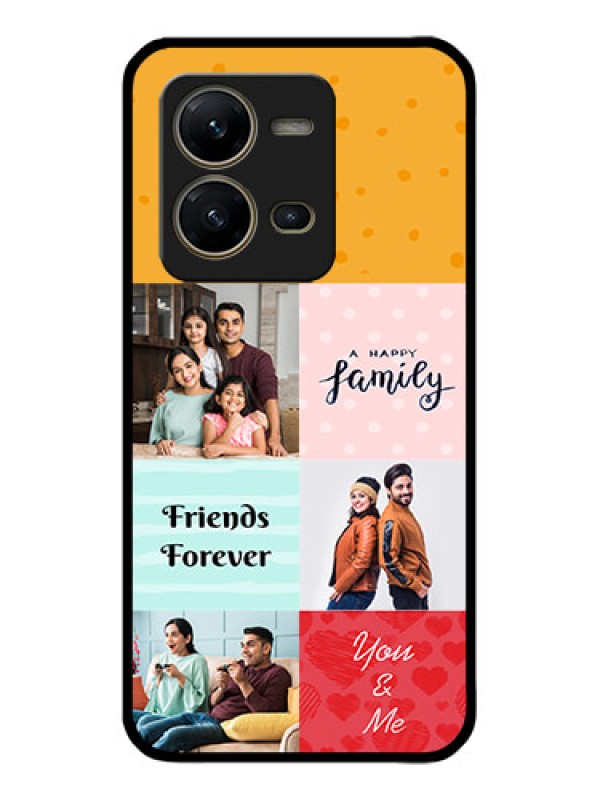 Custom Vivo V25 5G Custom Metal Phone CaseImages With Quotes Design