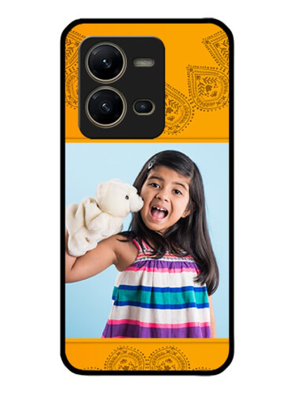 Custom Vivo V25 5G Custom Metal Phone CasePhoto Wedding Design