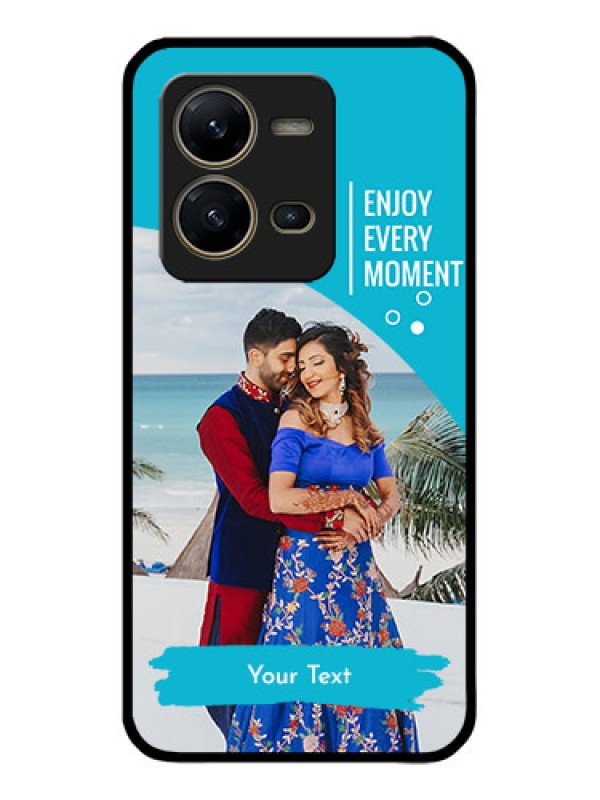 Custom Vivo V25 5G Custom Metal Phone CaseHappy Moment Design