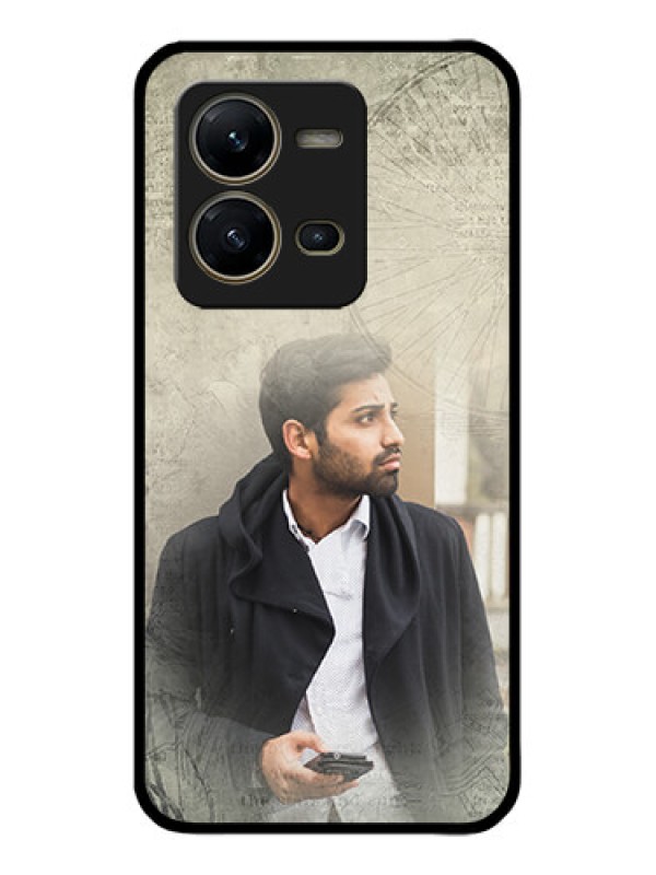Custom Vivo V25 5G Custom Metal Phone CaseWith Vintage Design
