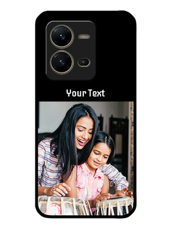 Custom Vivo V25 5G Custom Metal Phone CasePhoto With Name Design