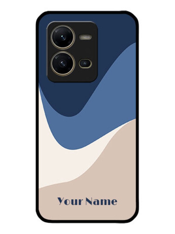 Custom Vivo V25 5G Custom Metal Phone CaseAbstract Drip Art Design