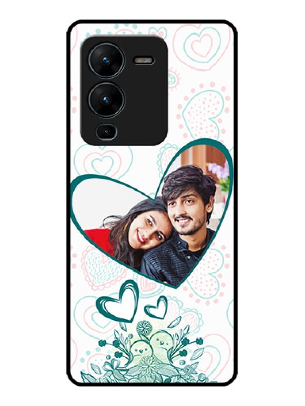 Custom Vivo V25 Pro 5G Custom Metal Phone CasePremium Couple Design
