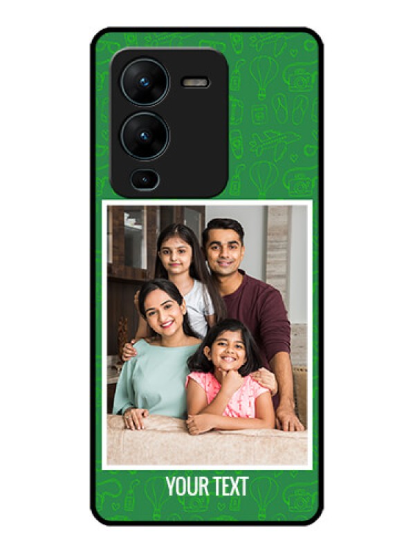 Custom Vivo V25 Pro 5G Custom Metal Phone CasePicture Upload Design