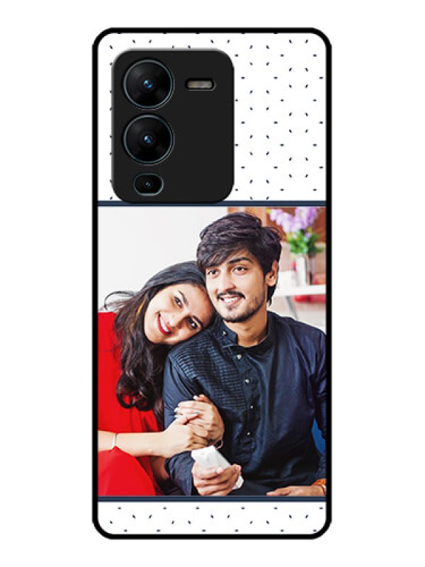 Custom Vivo V25 Pro 5G Custom Metal Phone CasePremium Dot Design