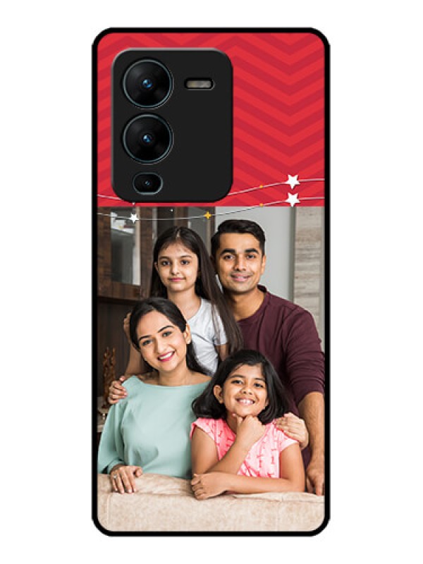Custom Vivo V25 Pro 5G Custom Metal Phone CaseHappy Family Design