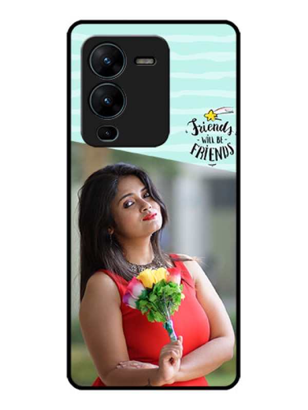 Custom Vivo V25 Pro 5G Custom Metal Phone CaseFriends Picture Icon Design