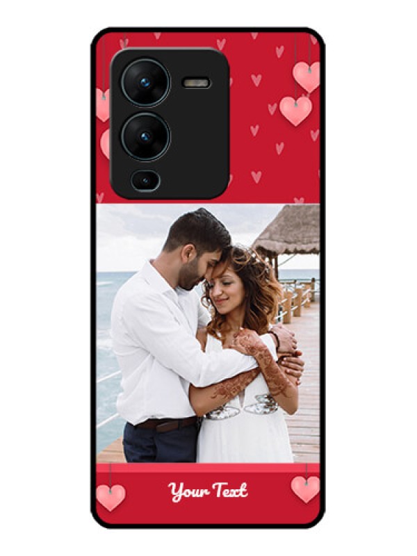 Custom Vivo V25 Pro 5G Custom Metal Phone CaseValentines Day Design