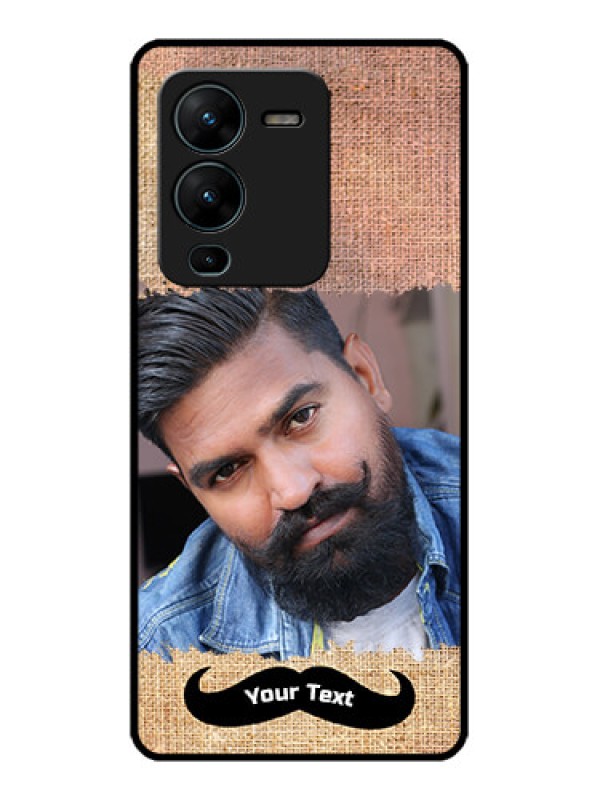 Custom Vivo V25 Pro 5G Custom Metal Phone CaseWith Texture Design