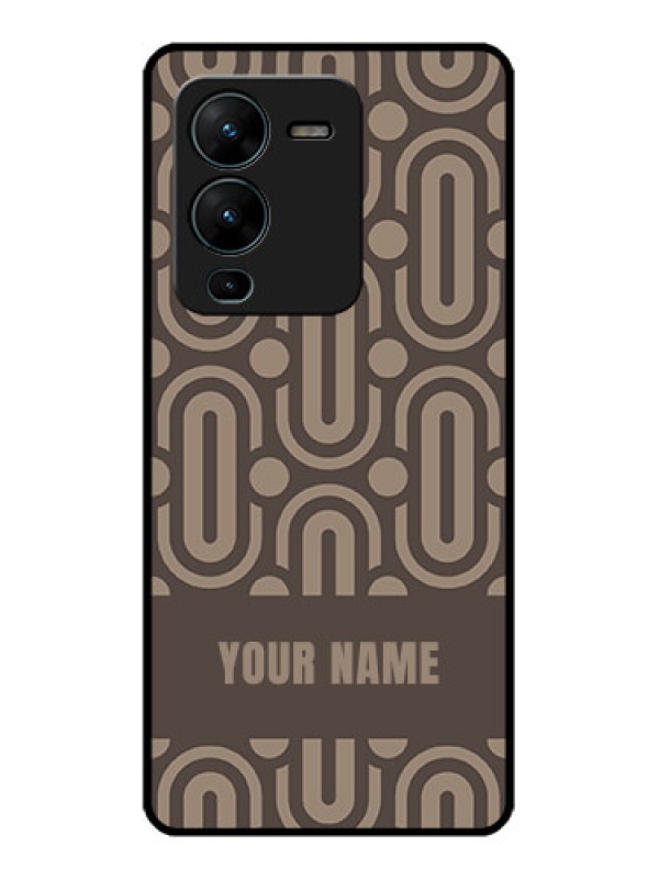 Custom Vivo V25 Pro 5G Custom Metal Phone CaseCaptivating Zero Pattern Design