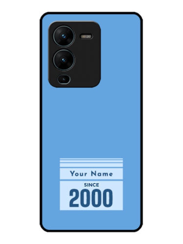 Custom Vivo V25 Pro 5G Custom Metal Phone CaseCustom Year Of Birth Design