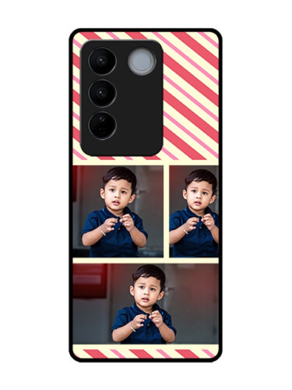 Custom Vivo V27 Pro Custom Metal Phone CasePicture Upload Mobile Case Design