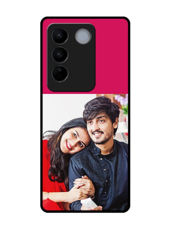 Custom Vivo V27 Pro Custom Metal Phone CaseAnniversary Cover Design
