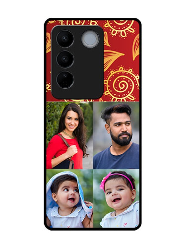Custom Vivo V27 Pro Custom Metal Phone Case4 Image Traditional Design