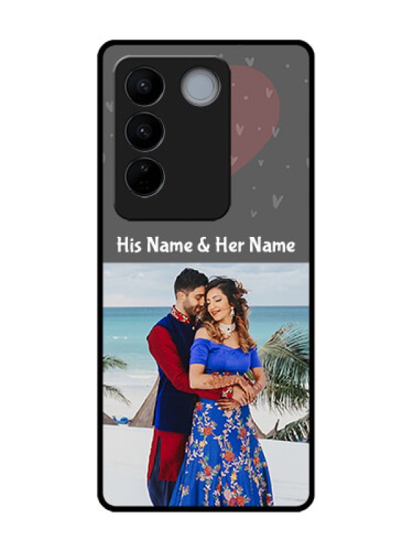 Custom Vivo V27 Pro Custom Metal Phone CaseBuy Love Design With Photo Online