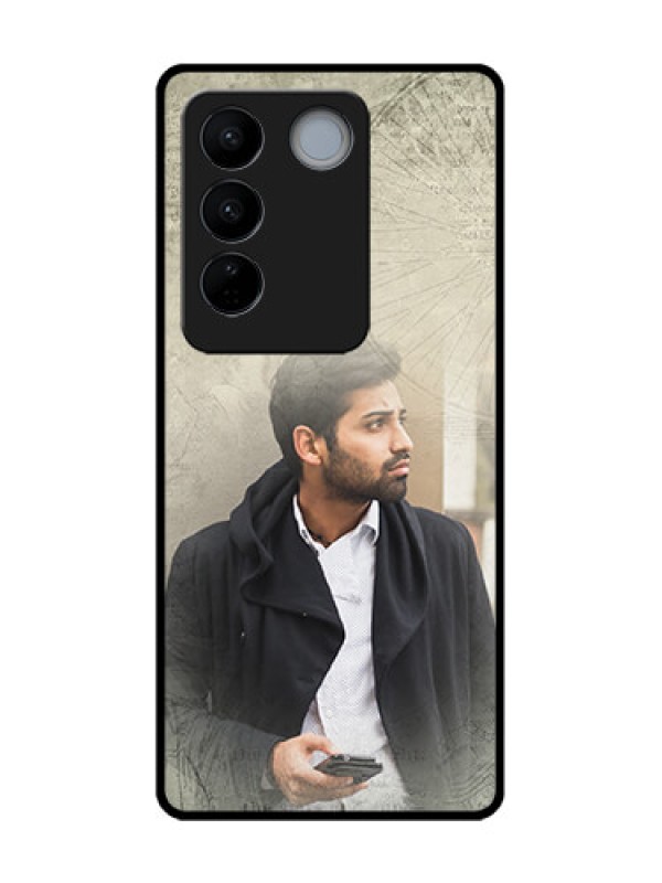 Custom Vivo V27 Pro Custom Metal Phone CaseWith Vintage Design