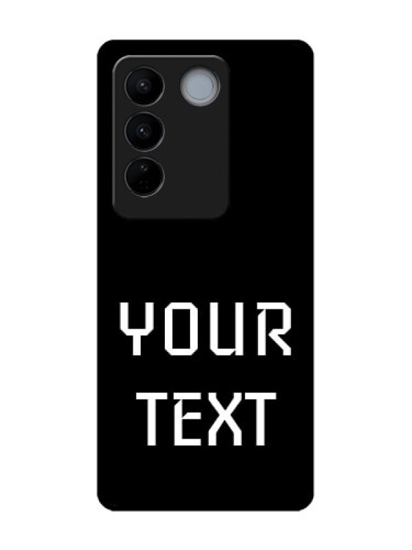 Custom Vivo V27 Pro Custom Metal Phone CaseYour Name Design