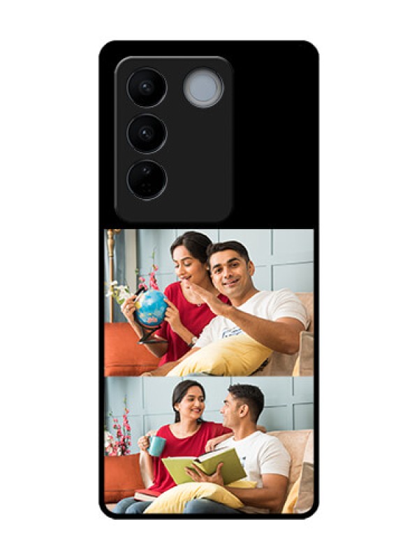 Custom Vivo V27 Pro Custom Metal Phone Case2 Images Design