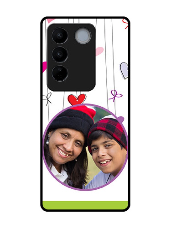 Custom Vivo V27 Custom Metal Phone CaseCute Kids Phone Case Design