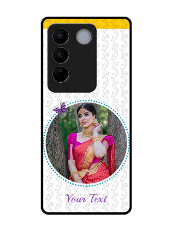 Custom Vivo V27 Custom Metal Phone CaseGirls Premium Case Design