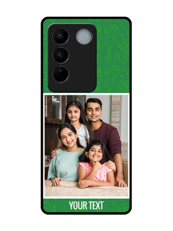 Custom Vivo V27 Custom Metal Phone CasePicture Upload Design