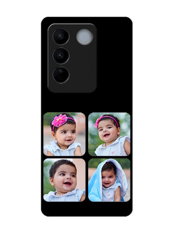 Custom Vivo V27 Custom Metal Phone CaseMultiple Pictures Design