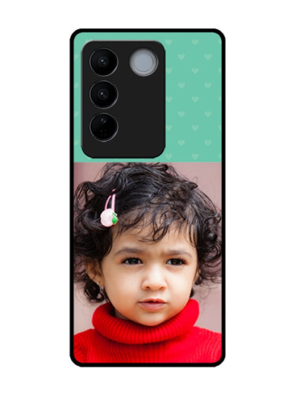 Custom Vivo V27 Custom Metal Phone CaseLovers Picture Design