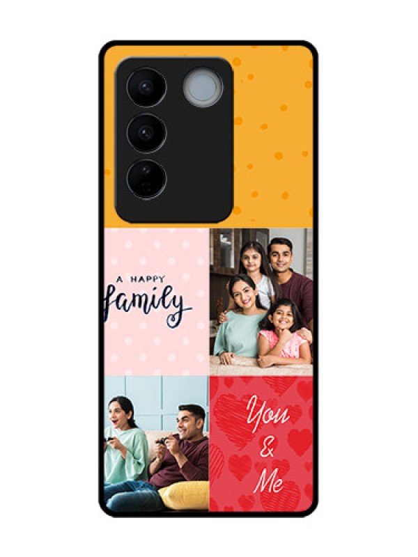 Custom Vivo V27 Custom Metal Phone CaseImages With Quotes Design