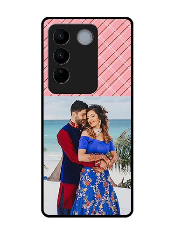 Custom Vivo V27 Custom Metal Phone CaseTogether Forever Design