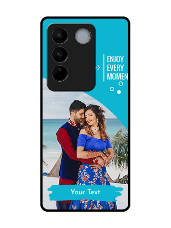 Custom Vivo V27 Custom Metal Phone CaseHappy Moment Design