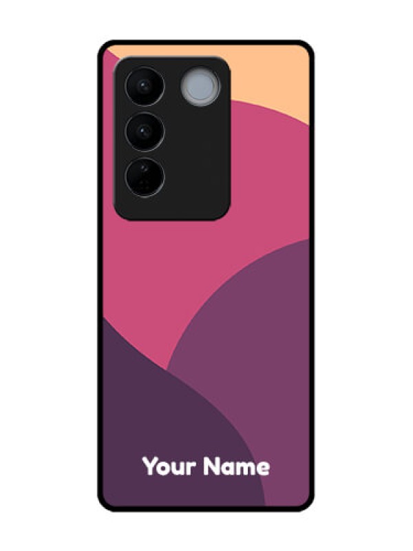 Custom Vivo V27 Custom Metal Phone CaseMixed Multi - Colour Abstract Art Design