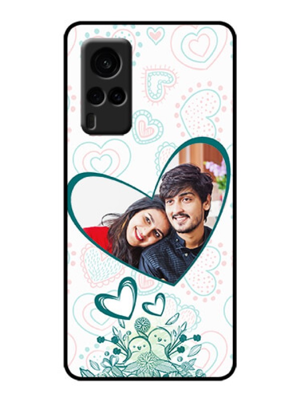 Custom Vivo X60 5G Custom Metal Phone Case - Premium Couple Design