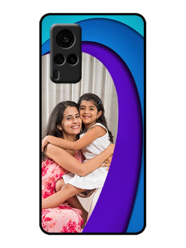 Custom Vivo X60 5G Custom Metal Phone Case - Simple Pattern Design