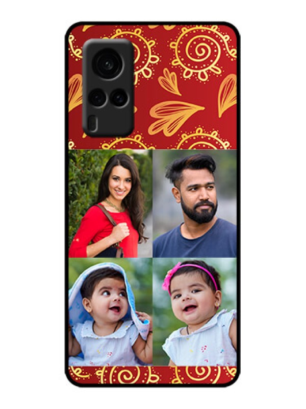 Custom Vivo X60 5G Custom Metal Phone Case - 4 Image Traditional Design