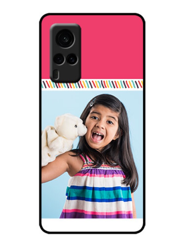 Custom Vivo X60 5G Custom Metal Phone Case - Line Art Design