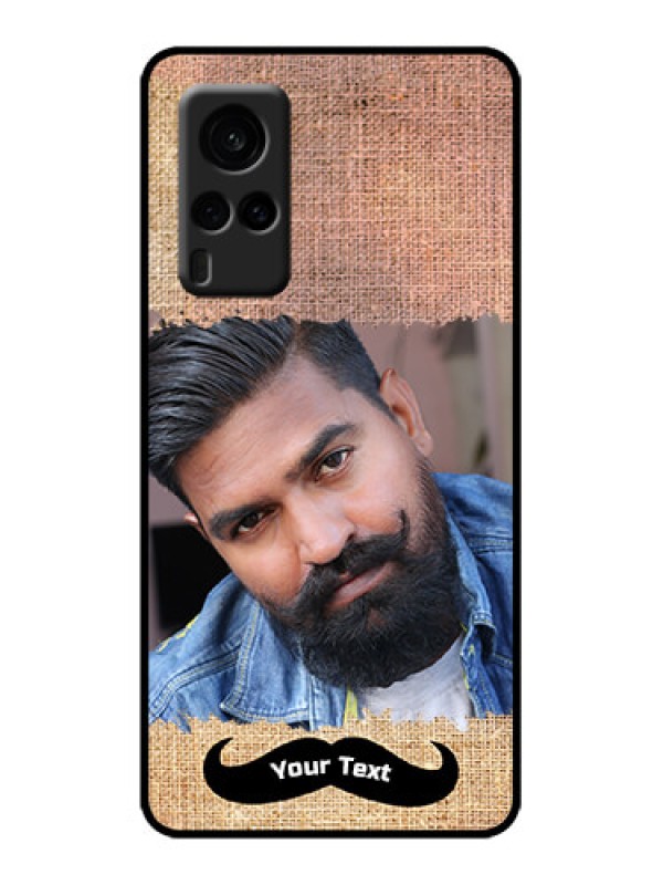 Custom Vivo X60 5G Custom Metal Phone Case - With Texture Design