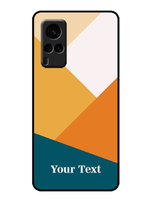 Custom Vivo X60 5G Custom Metal Phone Case - Stacked Multi - Colour Design