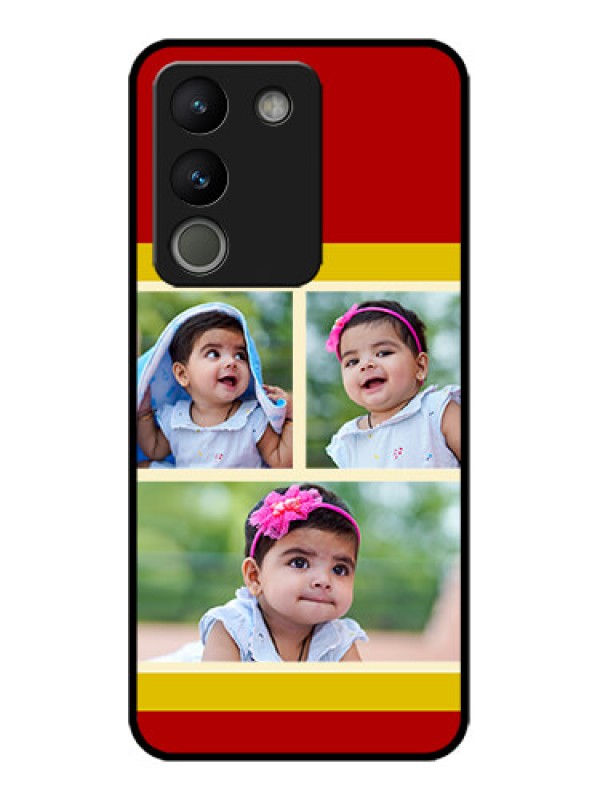Custom Vivo Y200 5G Custom Metal Phone Case - Multiple Pic Upload Design