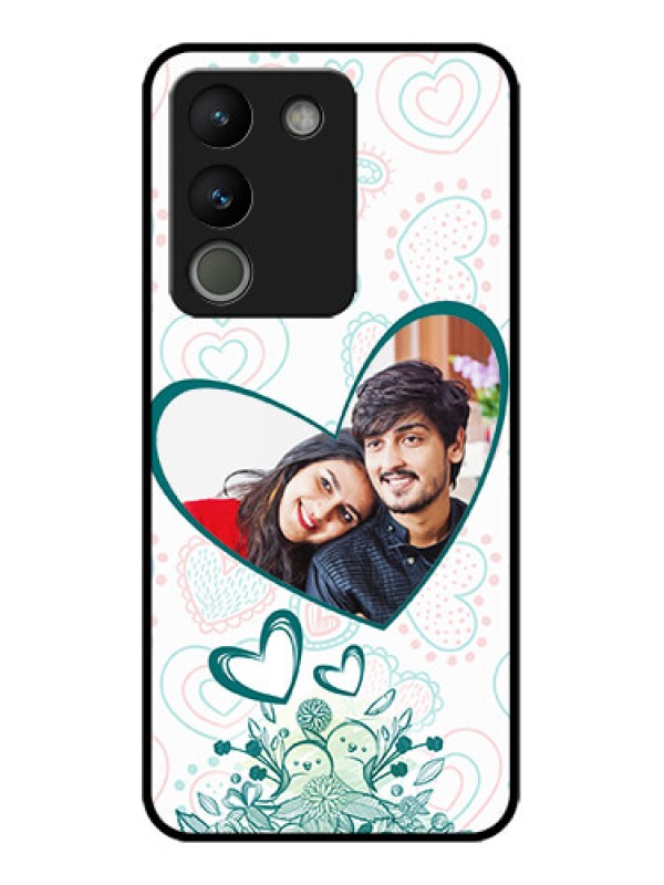 Custom Vivo Y200 5G Custom Metal Phone Case - Premium Couple Design