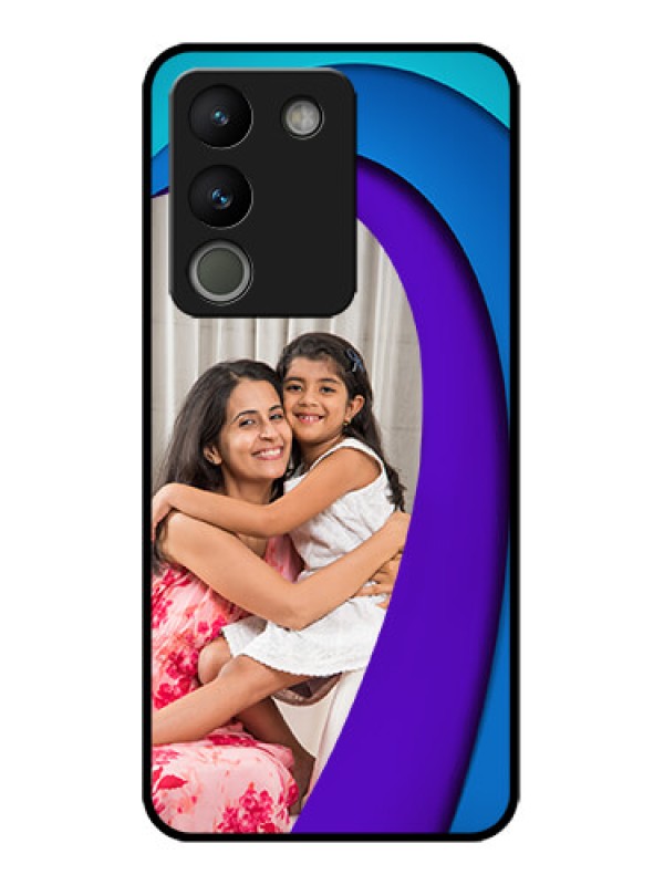 Custom Vivo Y200 5G Custom Metal Phone Case - Simple Pattern Design