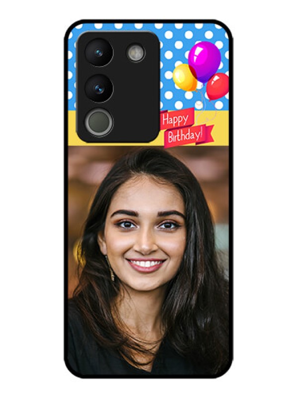 Custom Vivo Y200 5G Custom Metal Phone Case - Happy Birthday Design