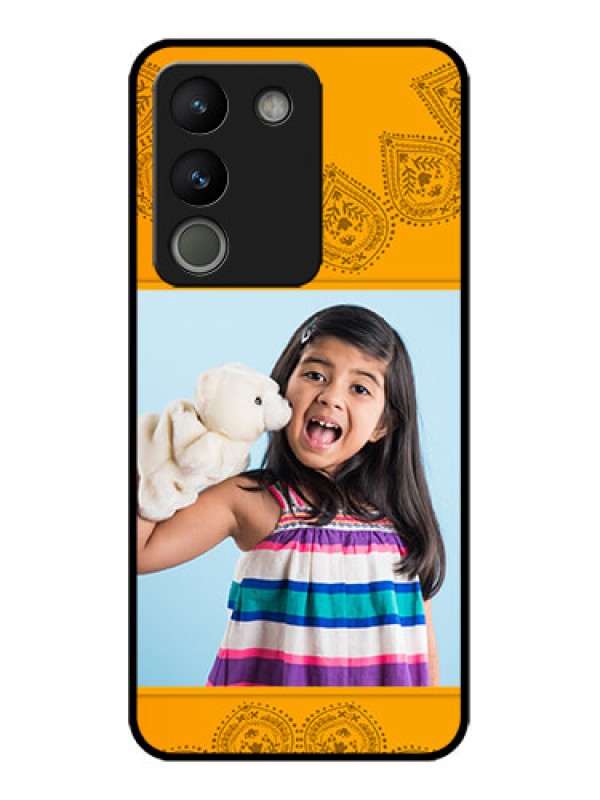 Custom Vivo Y200 5G Custom Metal Phone Case - Photo Wedding Design