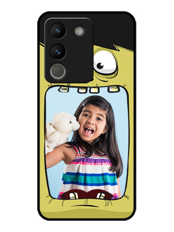 Custom Vivo Y200 5G Custom Metal Phone Case - Cartoon Monster Back Case Design