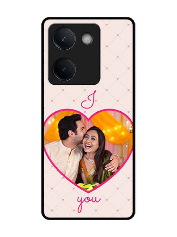 Custom Vivo Y200 Pro 5G Custom Metal Phone Case - Heart Shape Design