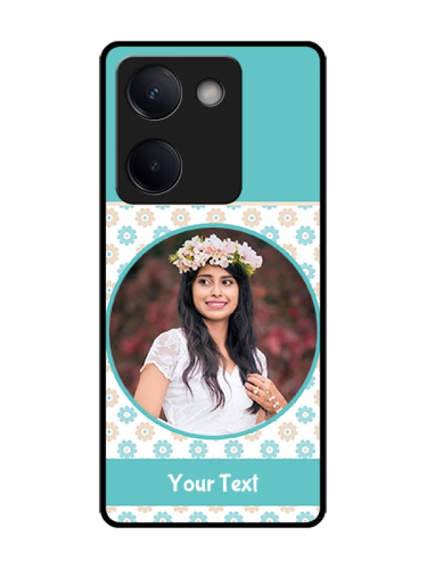 Custom Vivo Y200 Pro 5G Custom Metal Phone Case - Beautiful Flowers Design